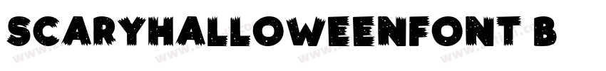 ScaryHalloweenFont B字体转换 ScaryHalloweenFont B字体转换